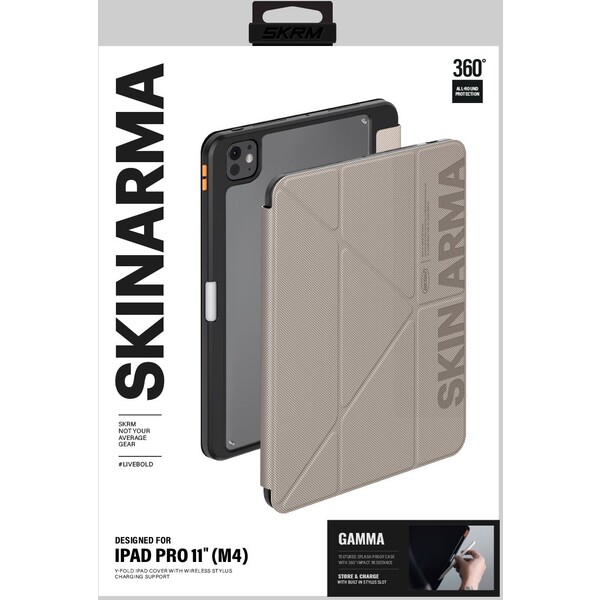 SKINARMA-Gamma-pouzdro-iPad-Pro-11-2025-bezove