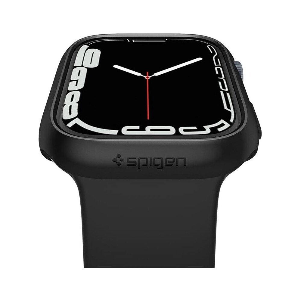 Spigen-Thin-Fit-pouzdro-Apple-Watch-9-8-7-45mm-cerne