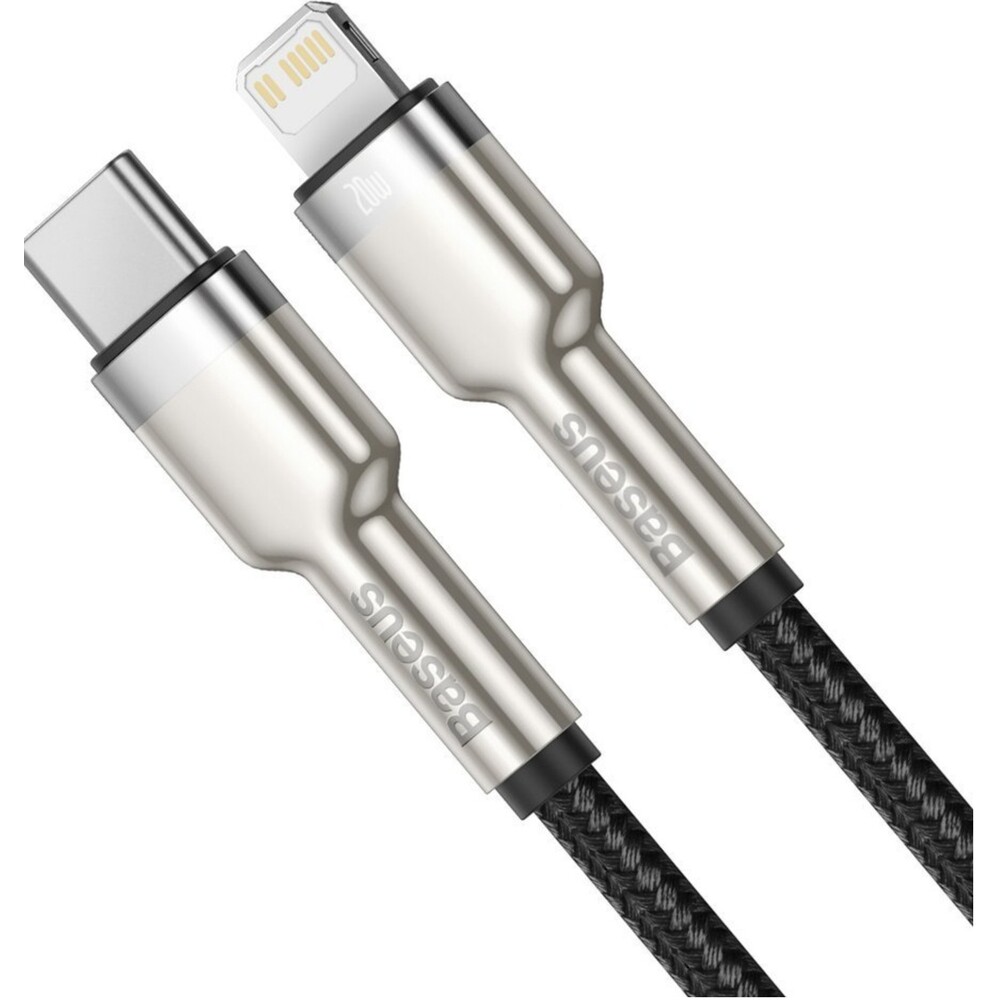 Baseus-Cafule-USB-C-Lightning-napajeci-kabel-20W-2m-cerny