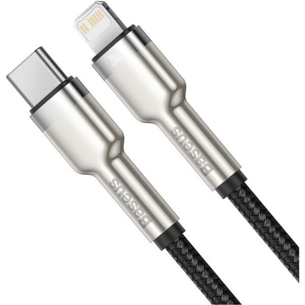 Baseus-Cafule-USB-C-Lightning-napajeci-kabel-20W-2m-cerny