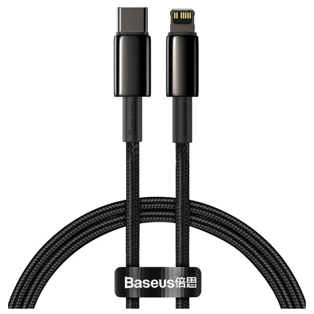 Baseus-Tungsten-Gold-USB-C-Lightning-napajeci-kabel-20W-1m-cerny