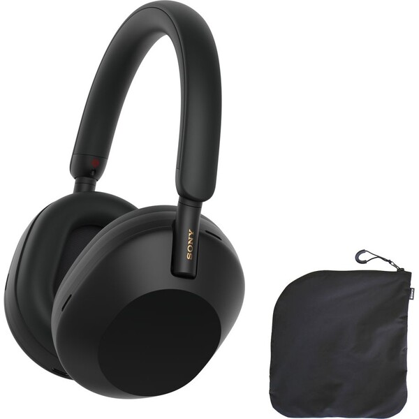 Sony-WH-1000XM5-bezdratova-sluchatka-Soft-Case-cerna