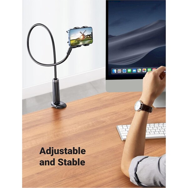 UGREEN-Flexible-Long-Arm-univerzalni-drzak-s-dlouhym-ramenem-cerny
