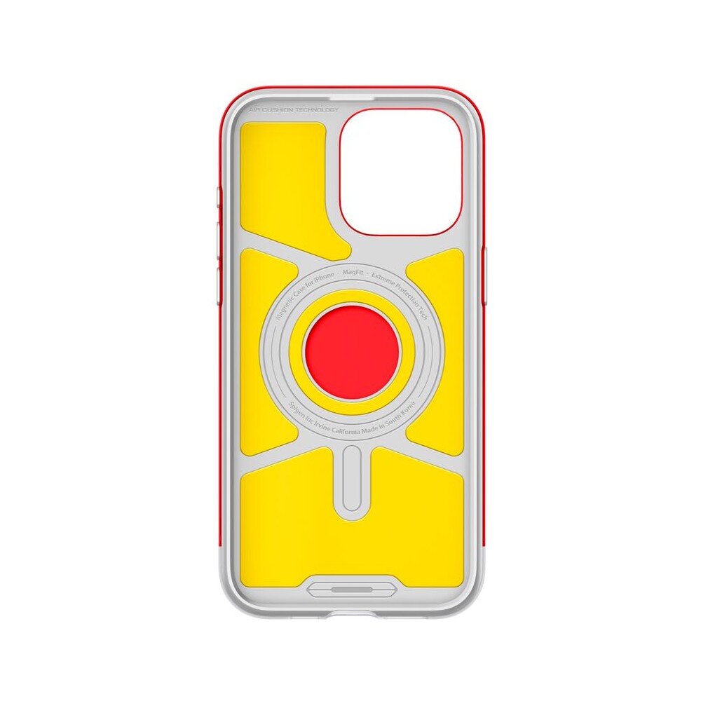 Spigen-Classic-C1-MagFit-kryt-iPhone-15-Pro-cerveny