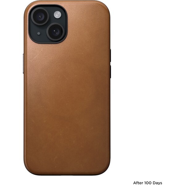 Nomad-Modern-Leather-MagSafe-kryt-iPhone-15-english-tan