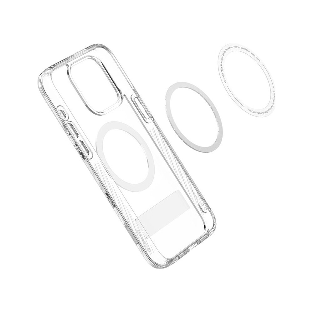 Spigen-Caseology-Capella-kryt-se-stojankem-s-MagFit-iPhone-15-Pro-ciry-bily