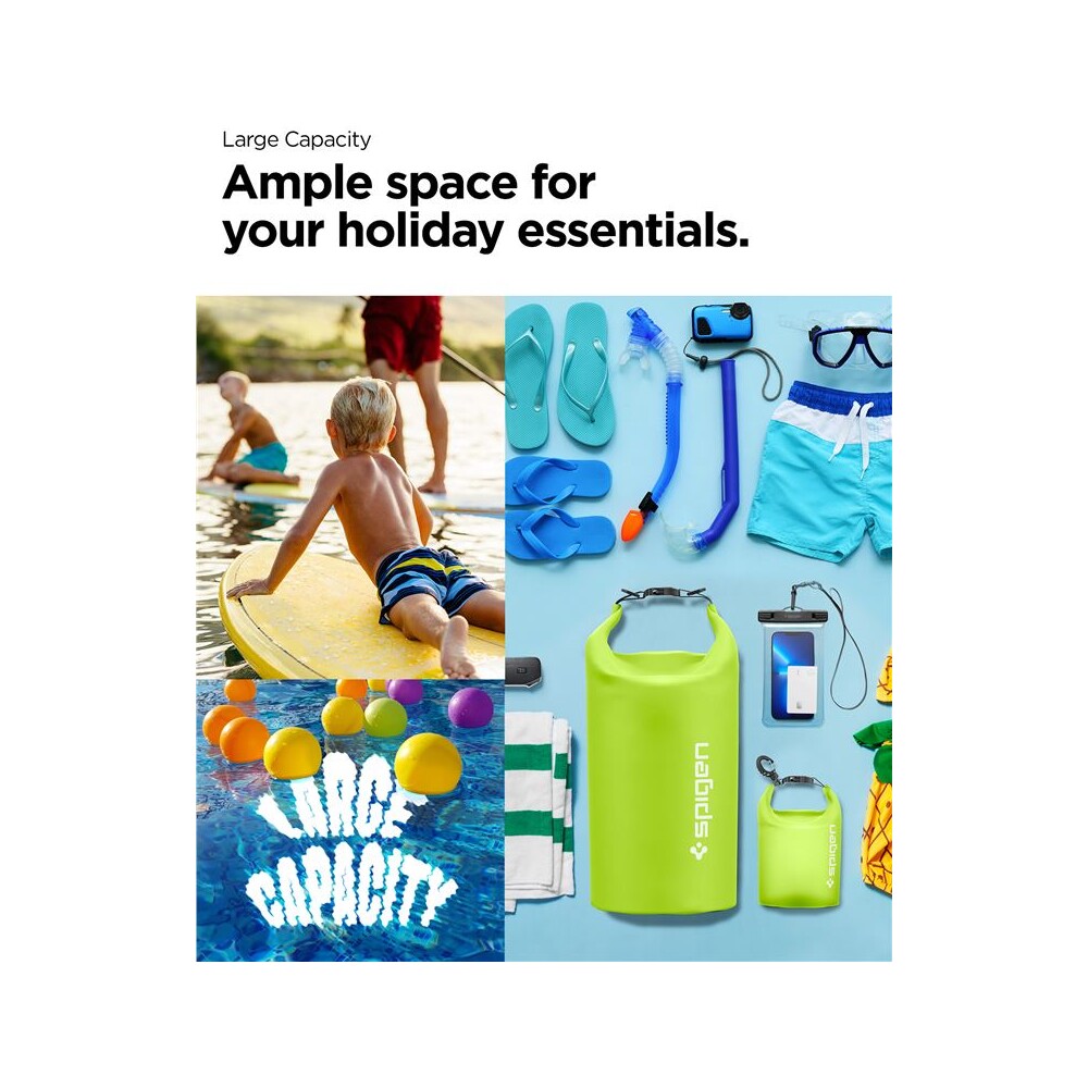 Spigen-Aqua-Shield-WaterProof-Dry-Bag-20L-2L-A630-zeleny
