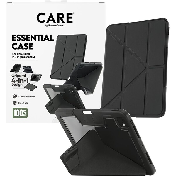 PanzerGlass-CARE-4v1-Essential-pouzdro-Apple-iPad-Pro-11-2025-2024-cerne