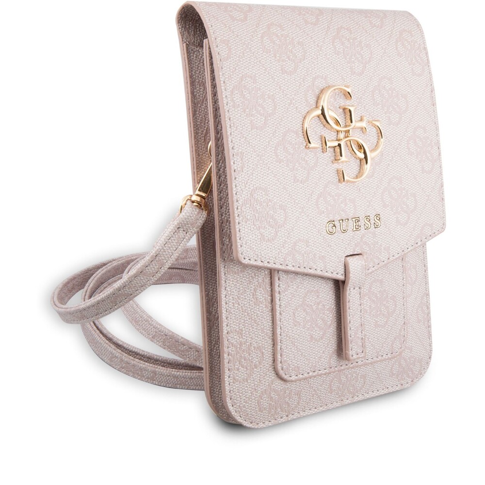 Guess-PU-4G-Metal-Logo-univerzalni-brasna-pro-telefon-ruzova