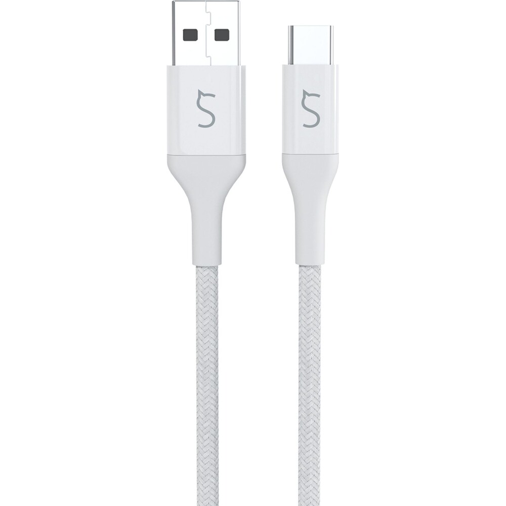 iWant-USB-C-USB-A-napajeci-kabel-18W-0-3-m-bily