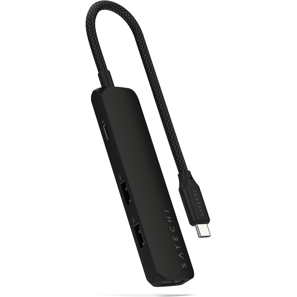 Satechi-4v1-USB-C-Slim-viceportovy-adapter-4K-cerny