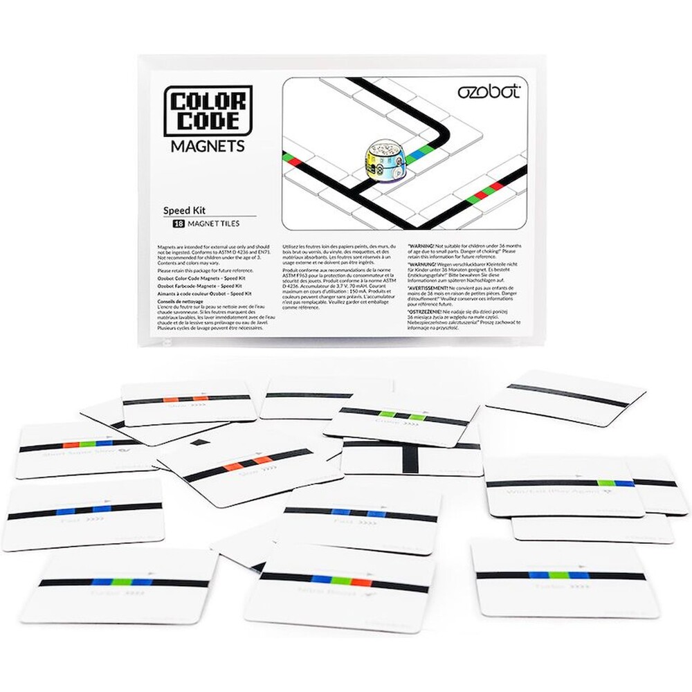 Ozobot-sada-magnetu-s-barevnymi-kody-pro-ovladani-rychlosti-18-ks