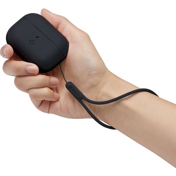 Spigen-Silicone-Fit-pouzdro-s-poutkem-Apple-AirPods-Pro-2nd-Gen-cerne