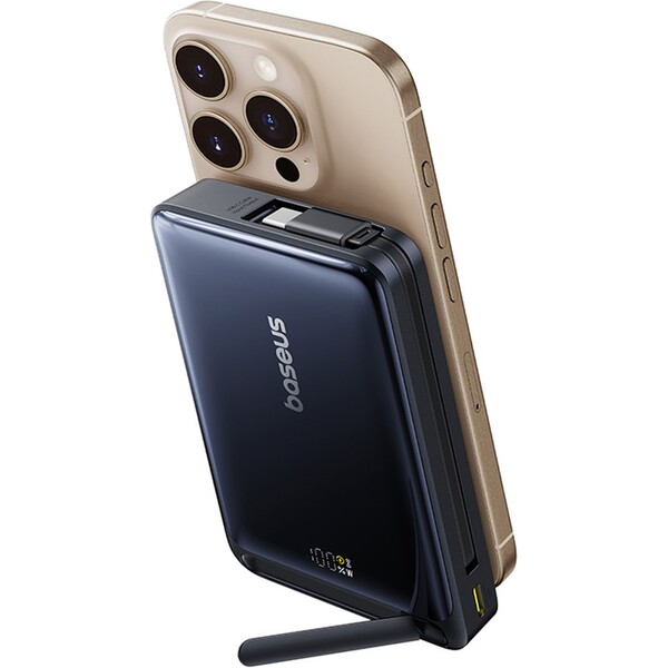 Baseus-Nomos-Qi2-powerbanka-10000mAh-45W-s-kabelem-USB-C-cerna