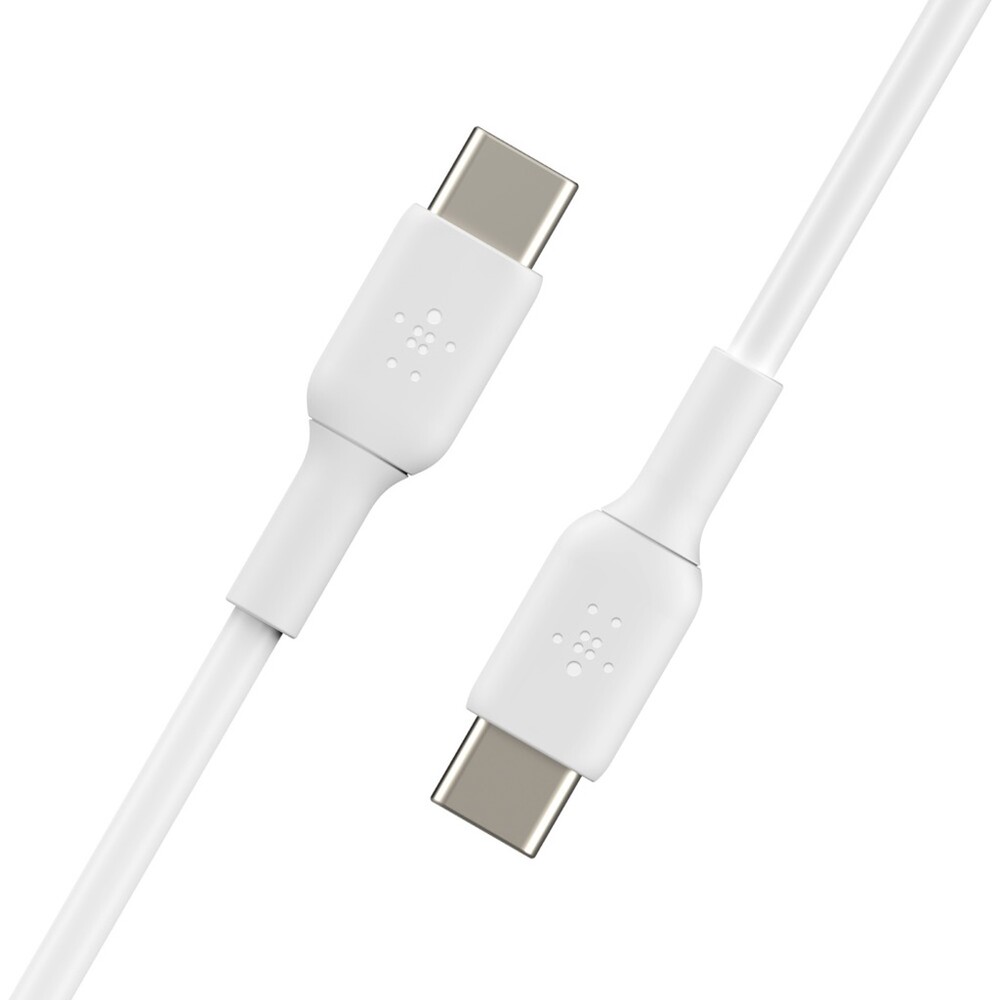 Belkin-BOOST-Charge-USB-C-USB-C-napajeci-kabel-60W-1m-bily