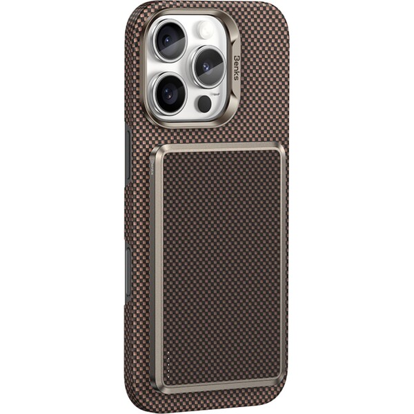 Benks-ArmorGo-PowerBank-600D-Aramid-MagSafe-powerbanka-5000mAh-DawnLight-Gold