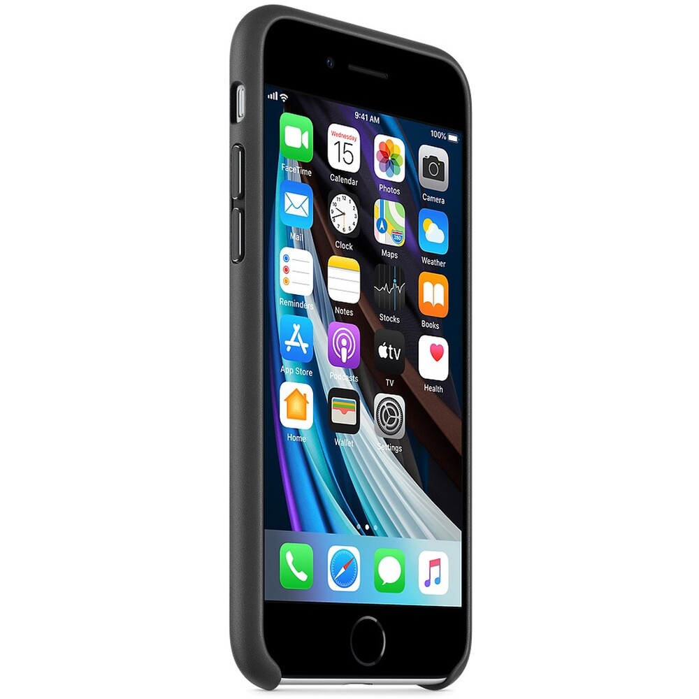 Apple-kozeny-kryt-iPhone-SE-2022-2020-cerny