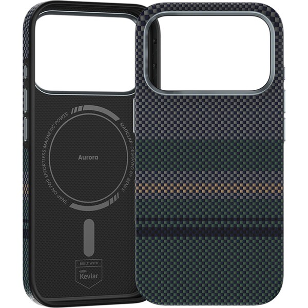 Benks-ArmorPro-600D-Kevlar-MagSafe-kryt-iPhon-17-Pro-Max-Aurora