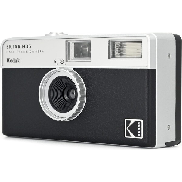 Kodak-EKTAR-H35-Half-Frame-fotoaparat-cerny