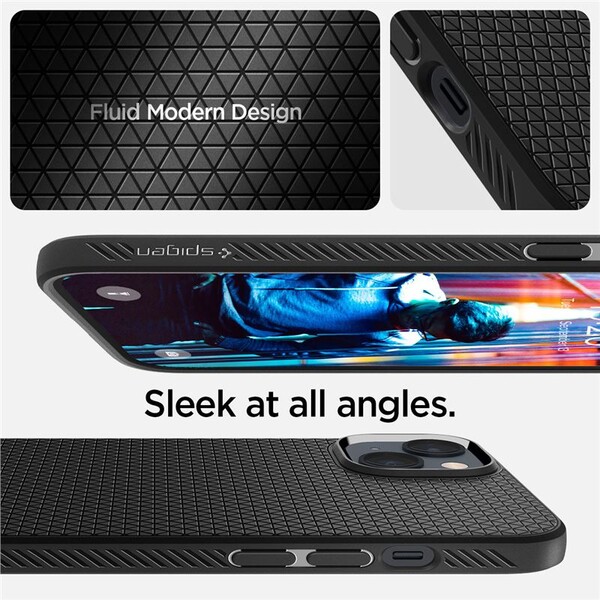 Spigen-Liquid-Air-kryt-iPhone-14-cerny