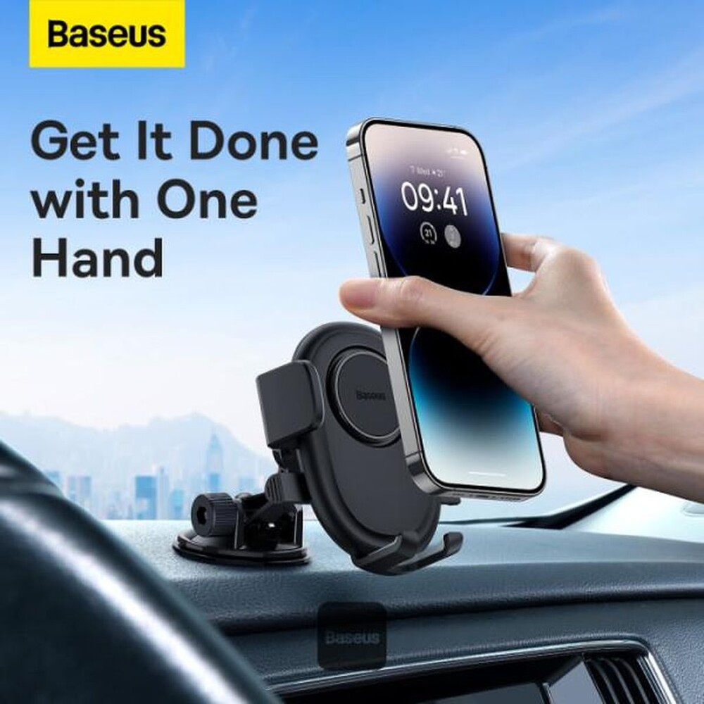 Baseus-UltraControl-Lite-Series-drzak-do-auta-s-prisavkou-cerny