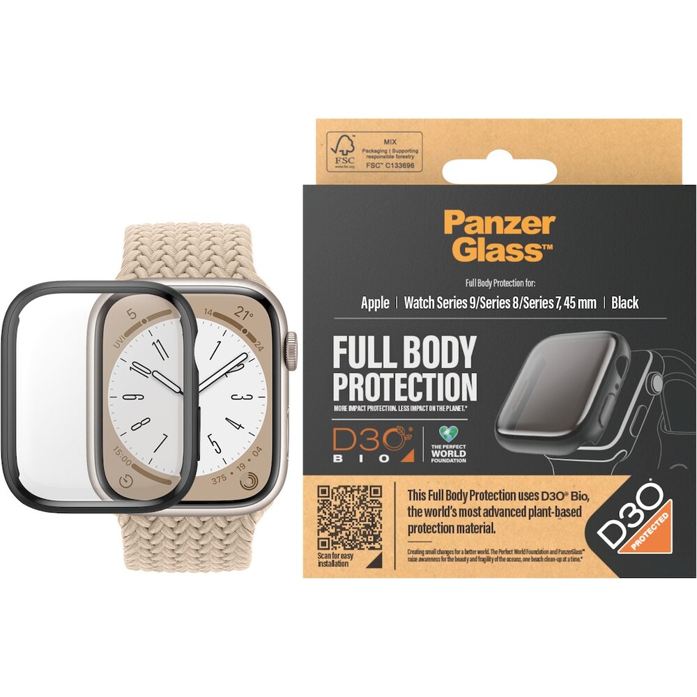 PanzerGlass-Apple-Watch-9-8-7-45mm-ochranny-kryt-s-D3O-cerny-ramecek