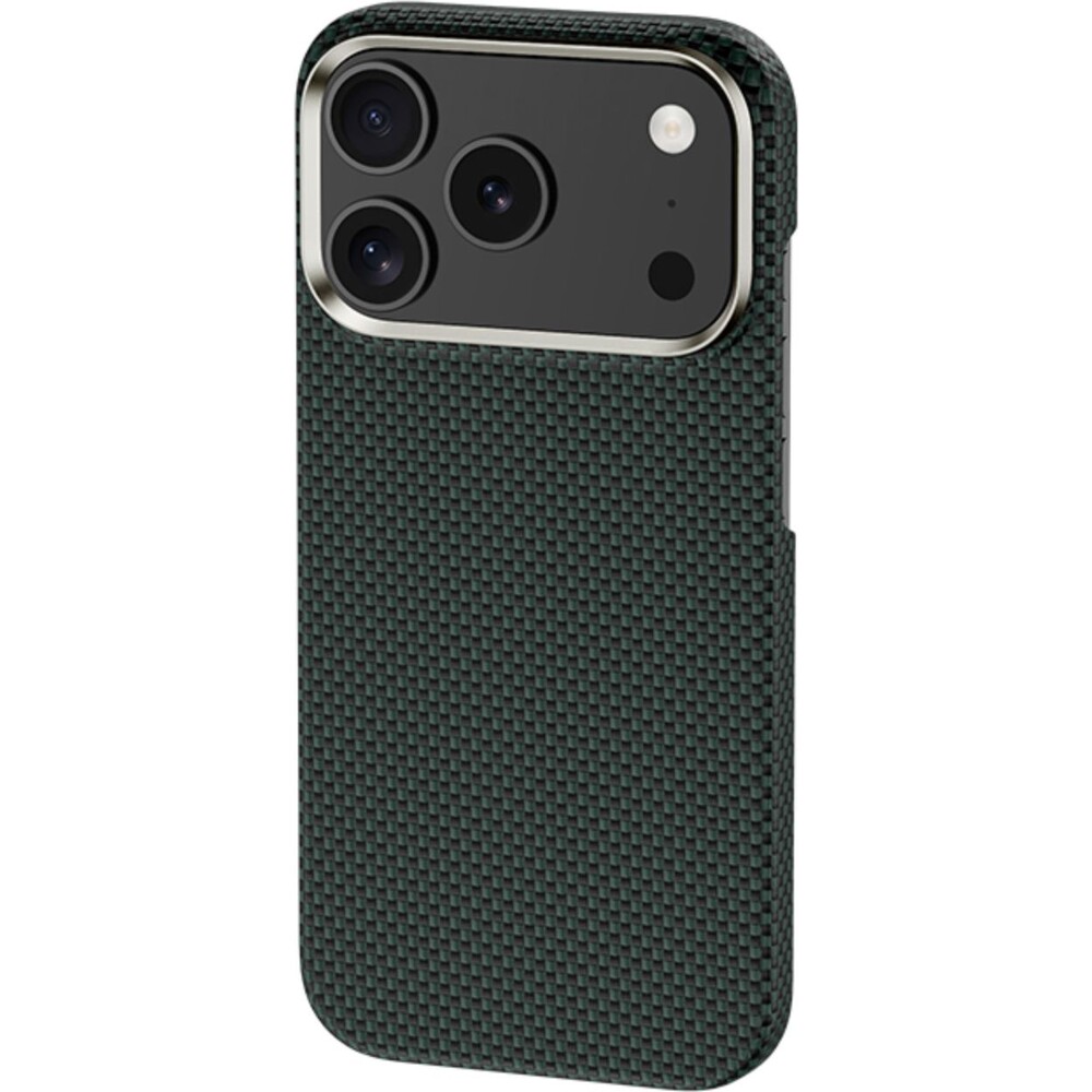 Benks-ArmorTint-Kevlar-MagSafe-kryt-iPhone-17-Pro-Max-PolarLight-Green