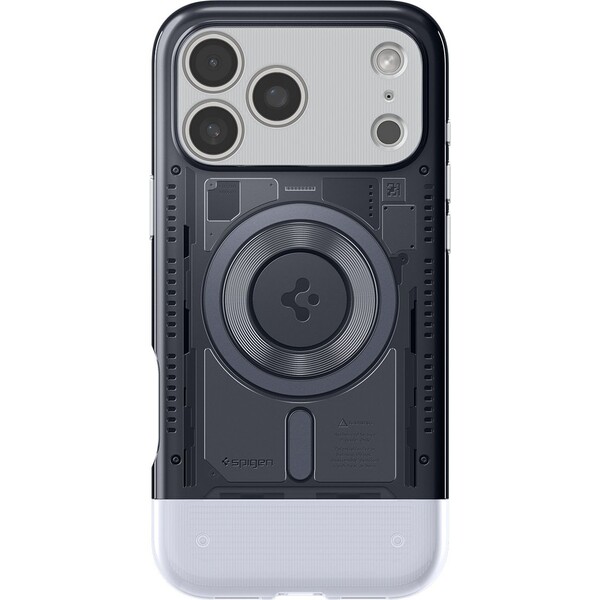 Spigen-Classic-C1-MagSafe-kryt-iPhone-17-Pro-graphite