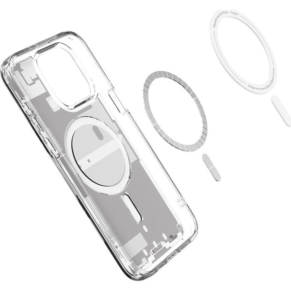 Spigen-Ultra-Hybrid-MagFit-kryt-iPhone-15-Pro-Max-zero-one-bily