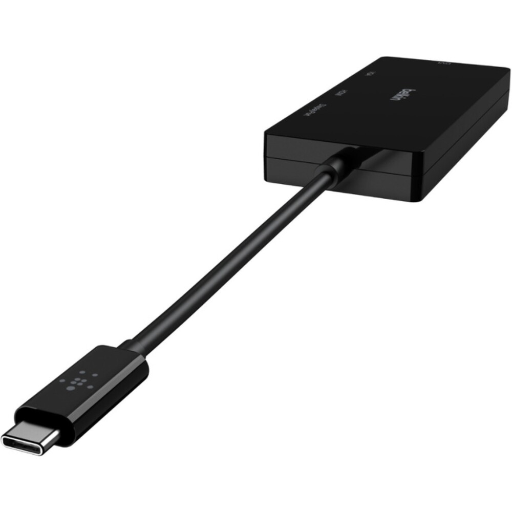 Belkin-USB-C-video-adapter-HDMI-VGA-DVI-DisplayPort-cerny