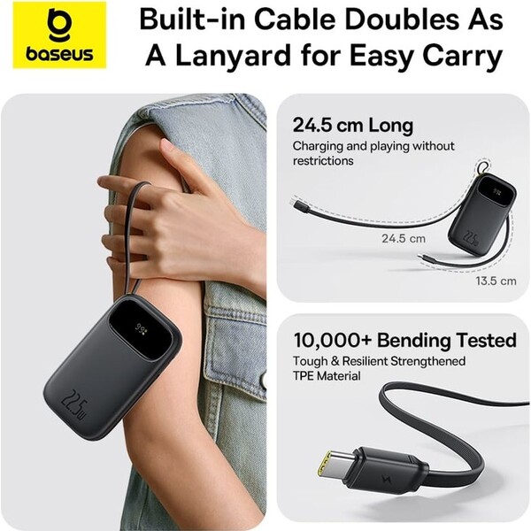 Baseus-EnerFill-FC31-Qpow-3-10000mAh-powerbanka-22-5W-s-kabelem-USB-C-a-Lightning-cerna