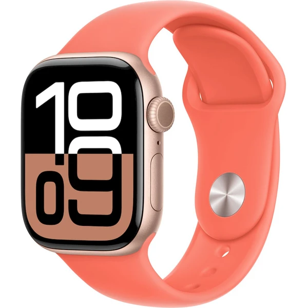 Apple Watch 42/41/40/38mm mandarinkový sportovní řemínek M/L - Řemínky - Hlavní obrázek