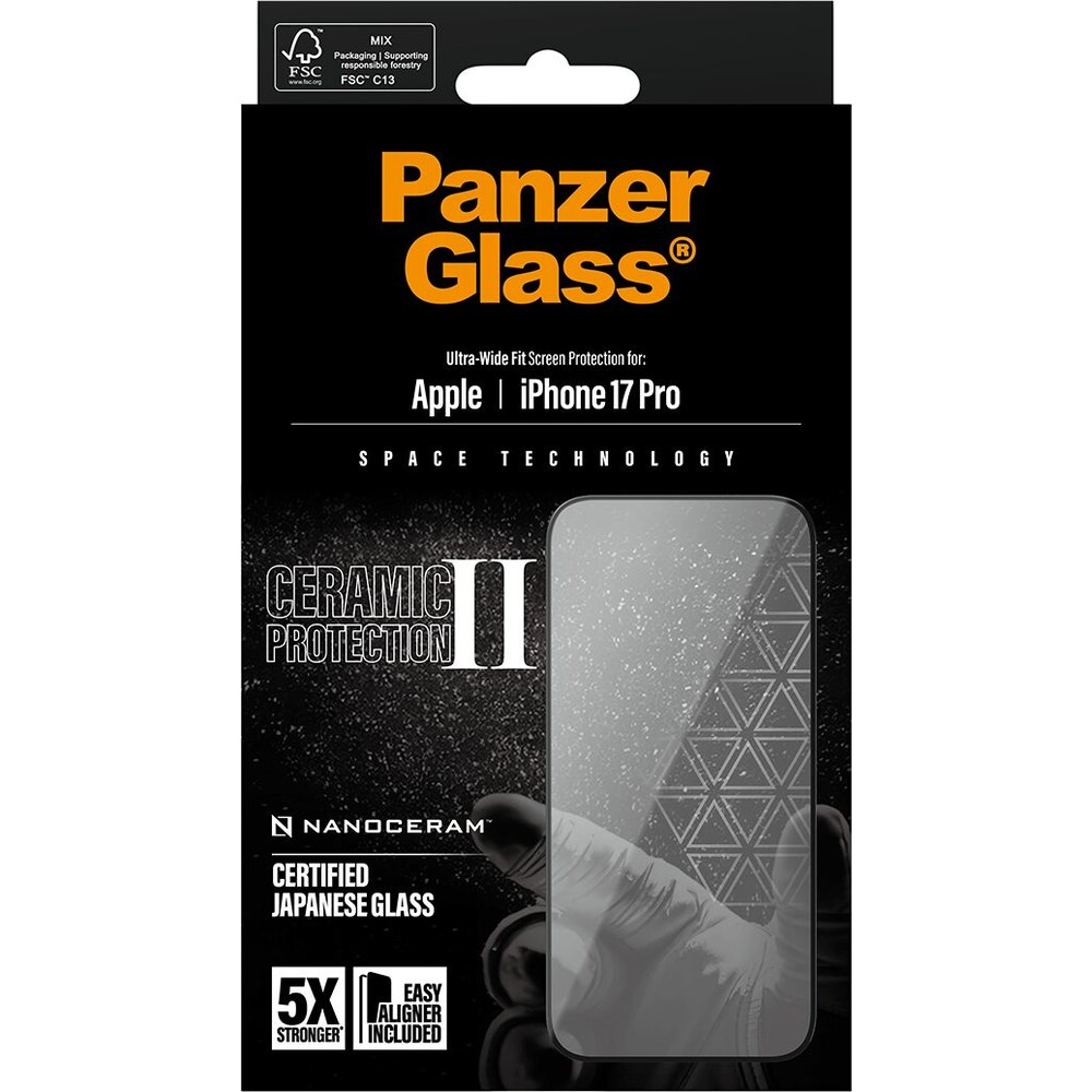 PanzerGlass-Ceramic-II-sklo-Apple-iPhone-17-Pro-s-instalacnim-rameckem
