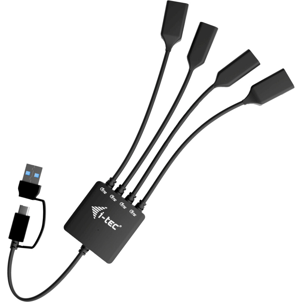 i-tec-USB-C-USB-A-Hub-4v1-cerny