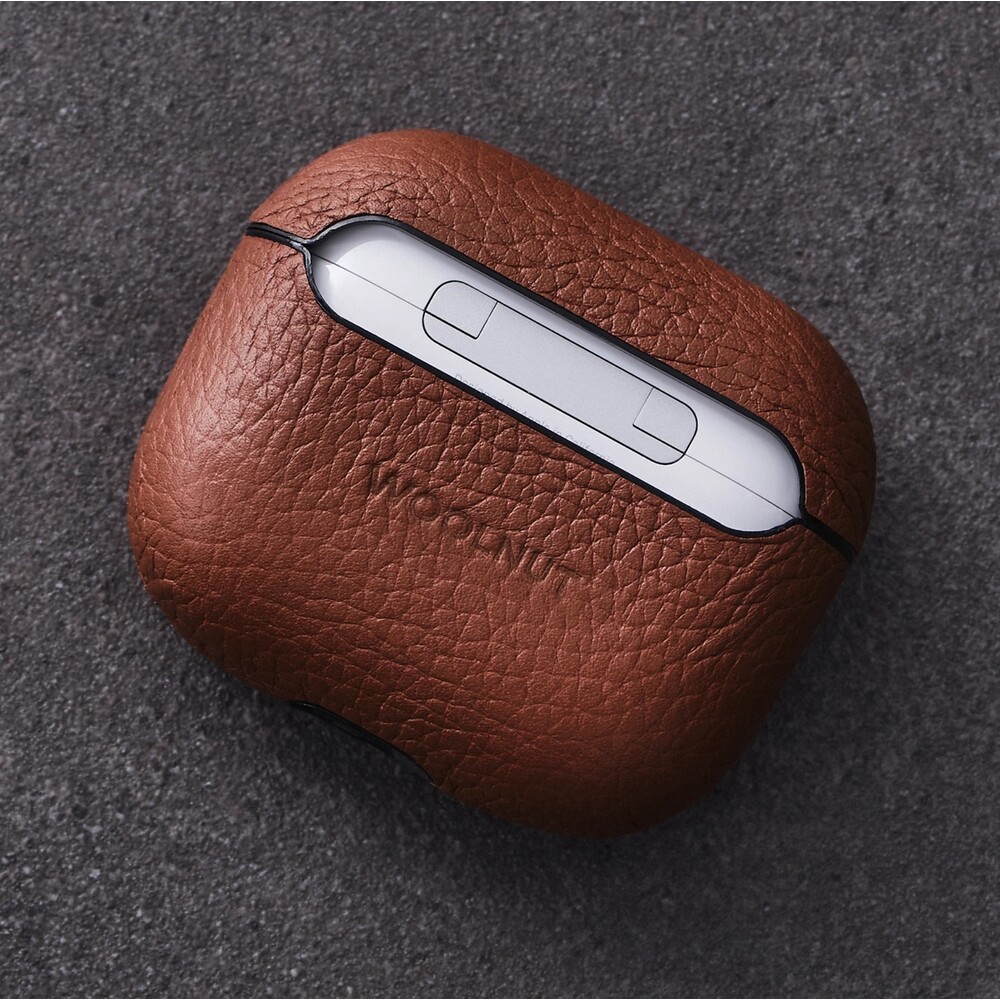 Woolnut-kozene-pouzdro-pro-AirPods-3-generace-hnede