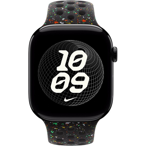 Apple-Watch-49-46-45-44mm-Midnight-Black-sportovni-reminek-Nike-S-M