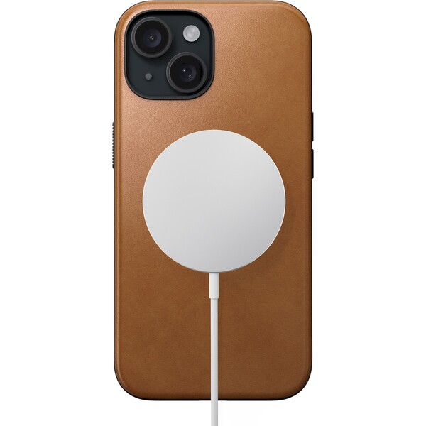 Nomad-Modern-Leather-MagSafe-kryt-iPhone-15-english-tan