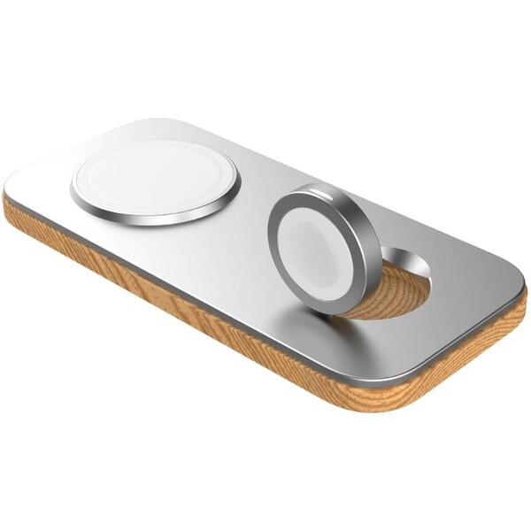 CubeNest-K200-2v1-magneticka-nabijecka-s-MagSafe-stribrna