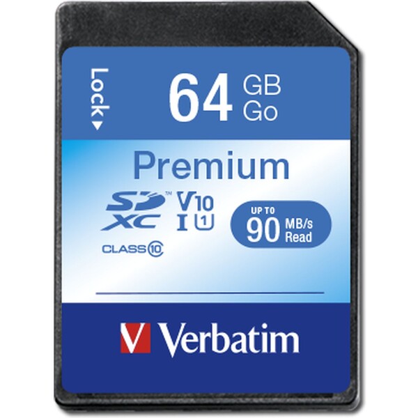 Verbatim-Premium-SDXC-64GB