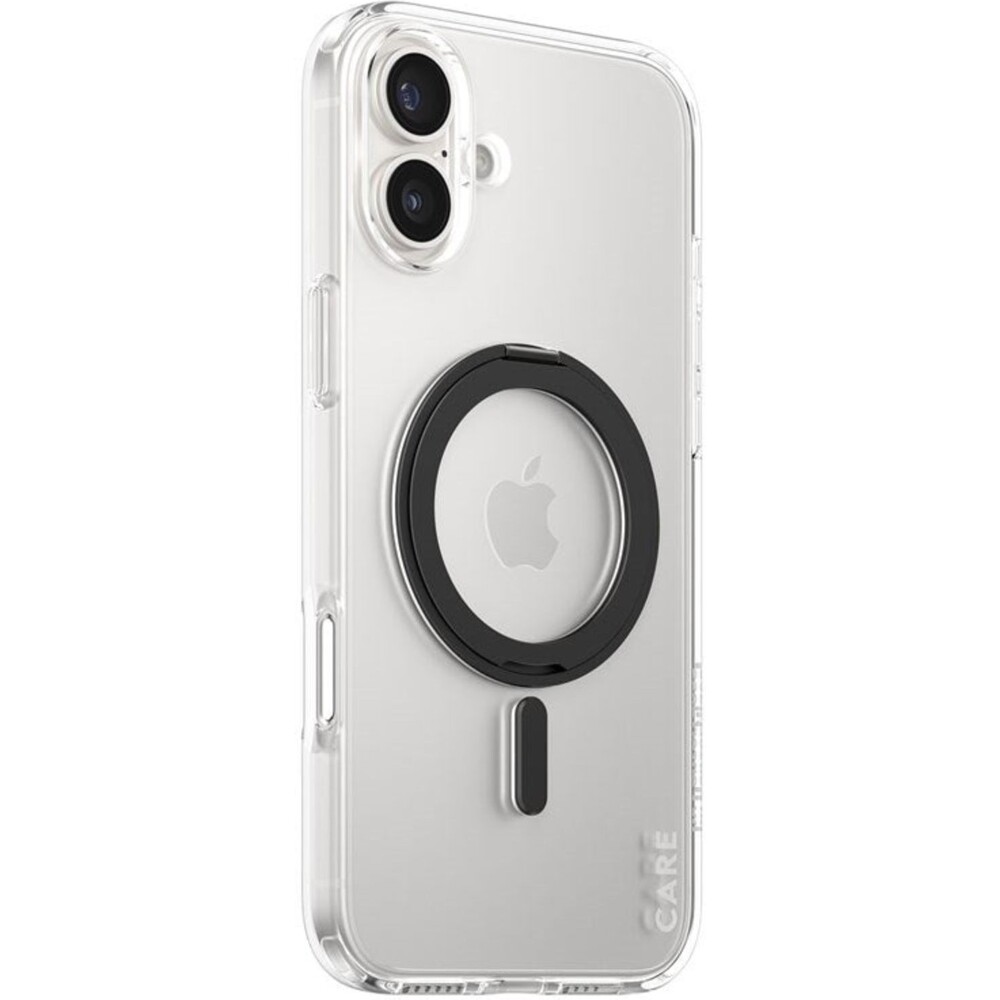 PanzerGlass-CARE-kryt-Apple-iPhone-16-Plus-MagSafe-KickStand-ciry-cerny