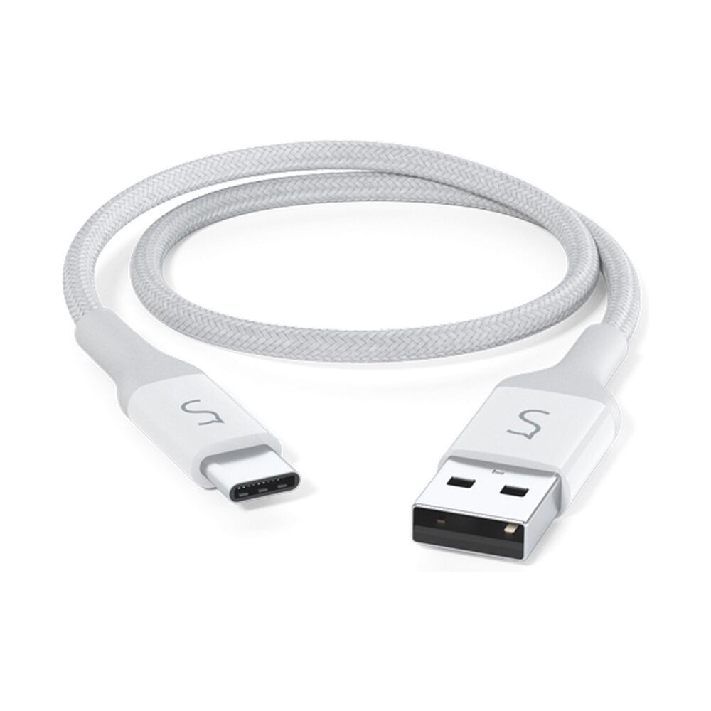 iWant-USB-C-USB-A-napajeci-kabel-18W-0-3-m-bily