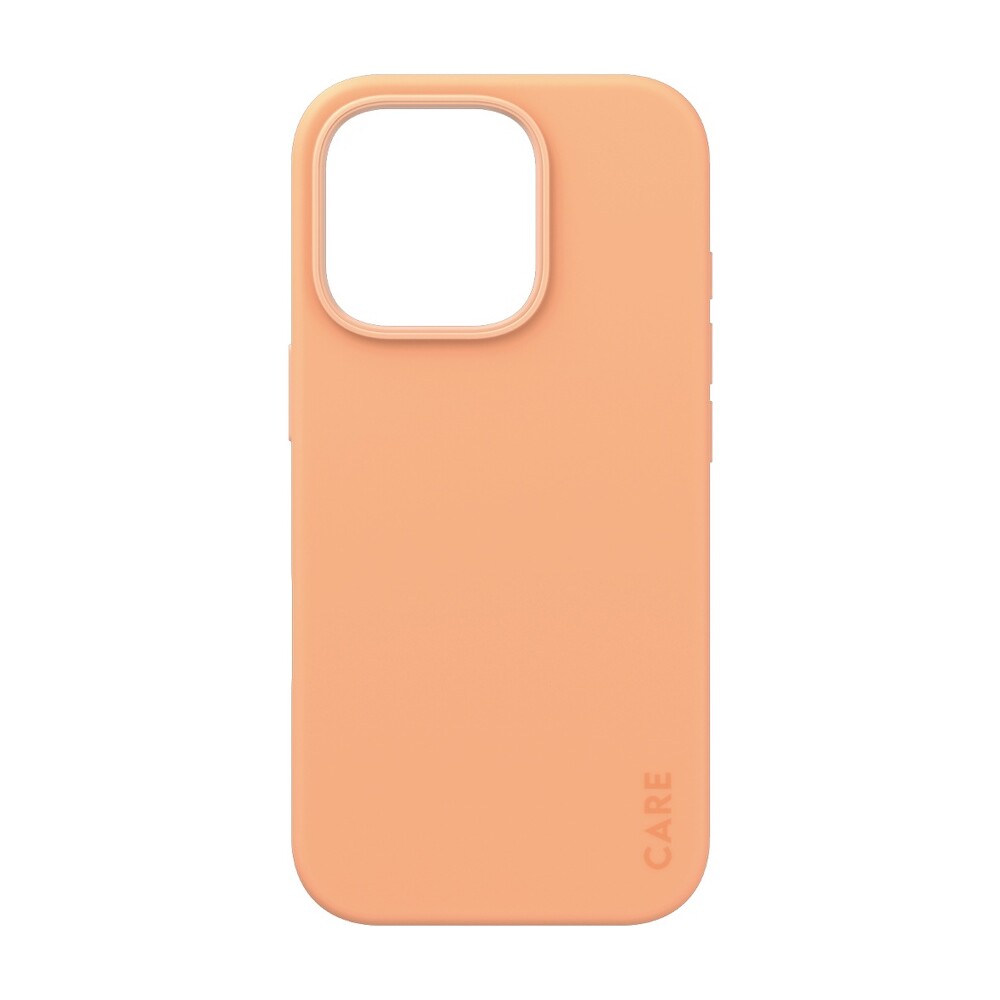 PanzerGlass-CARE-kryt-Apple-iPhone-16-Pro-MagSafe-Fearlessly-broskvovy