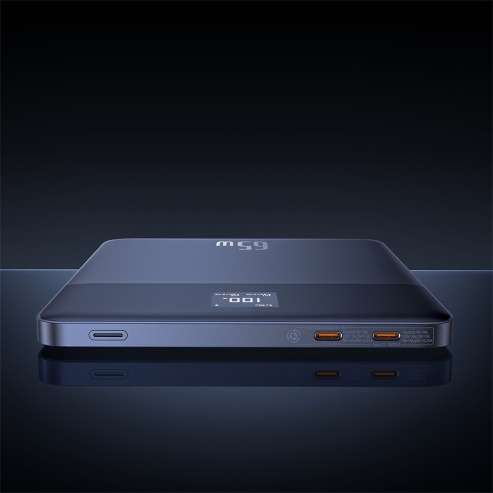 Baseus-Blade2-powerbanka-12000mAh-65W-modra