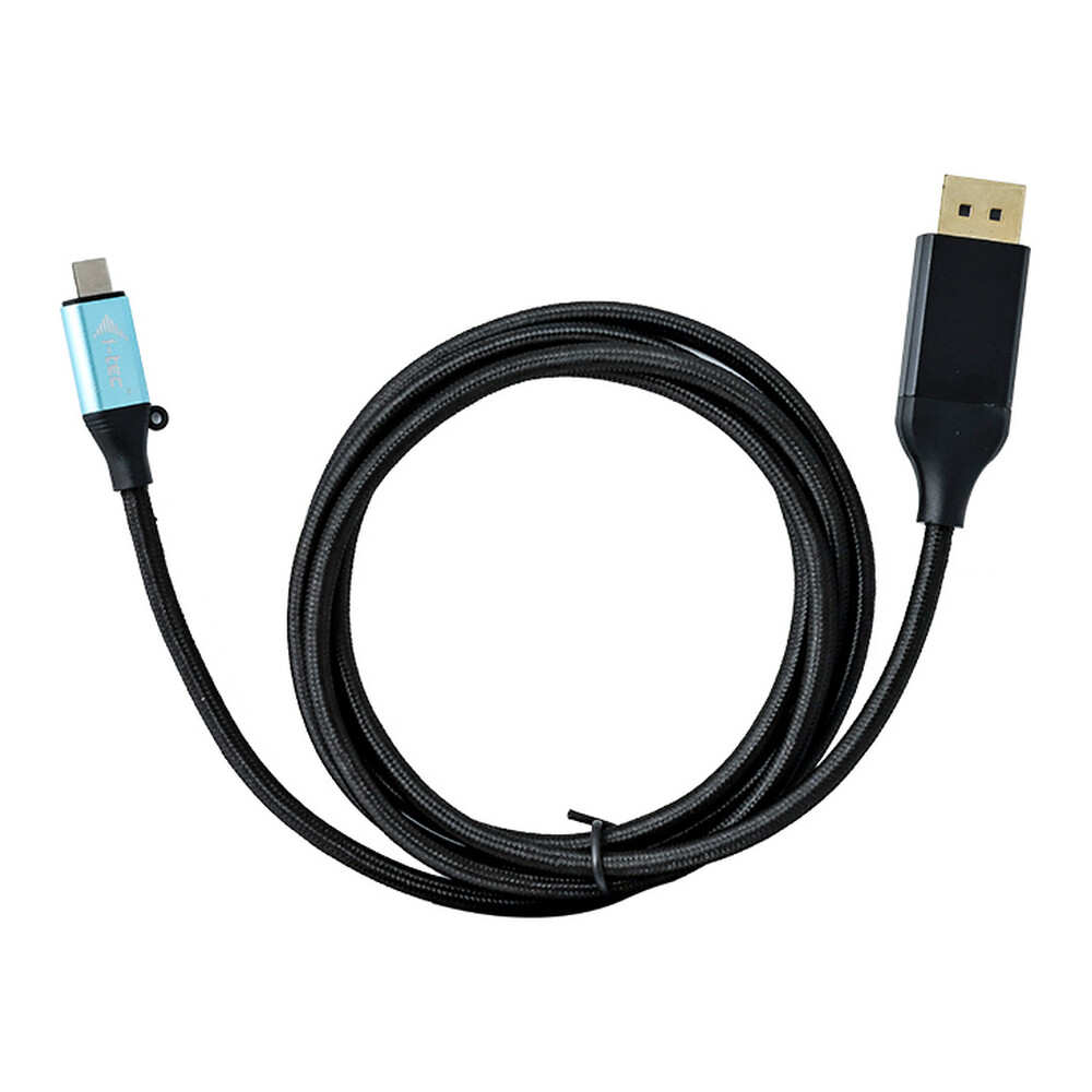 i-tec-USB-C-DisplayPort-kabel-4K-2m-cerny
