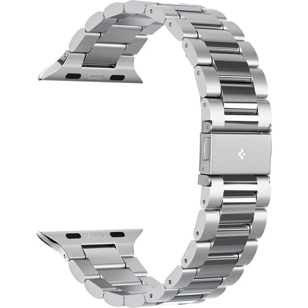 Spigen-Modern-Fit-316L-reminek-Apple-Watch-49-45-44-42mm-stribrny