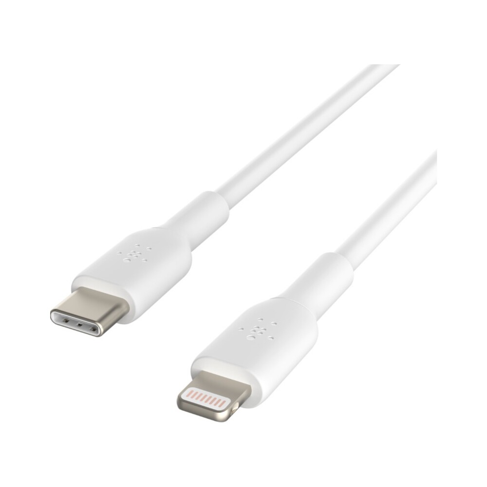 Belkin-BOOST-Charge-USB-C-Lightning-napajeci-kabel-1m-bily