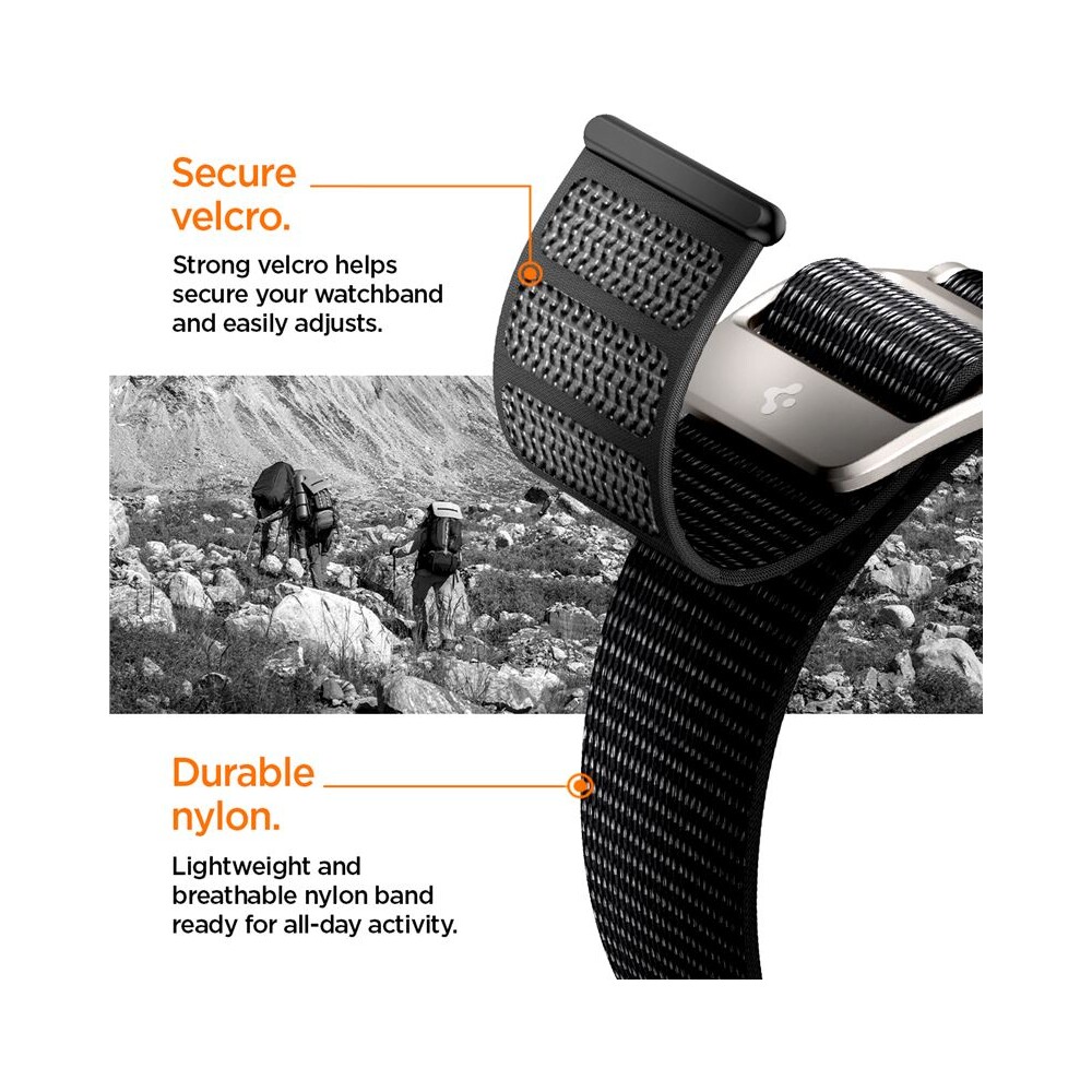 Spigen-DuraPro-Flex-Ultra-reminek-Apple-Watch-49-46-45-44-42mm-cerny