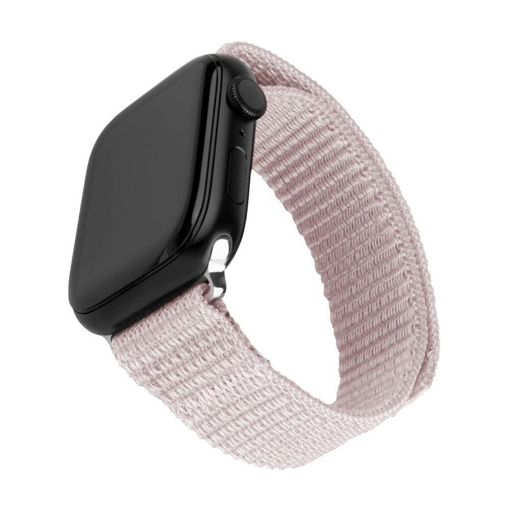 FIXED-Nylon-Sporty-Strap-reminek-Apple-Watch-42-44-45mm-ruzove-zlaty