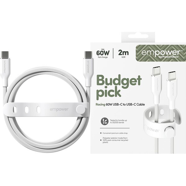 PanzerGlass-USB-C-USB-C-napajeci-kabel-60W-2m-bily