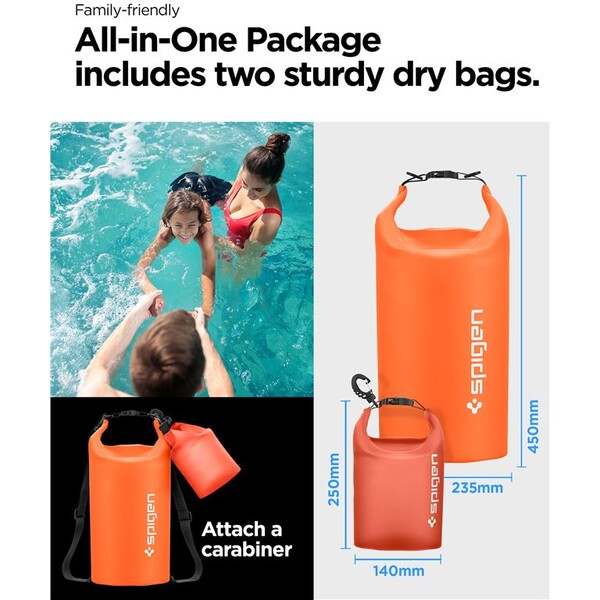 Spigen-Aqua-Shield-WaterProof-Dry-Bag-20L-2L-A630-oranzovy